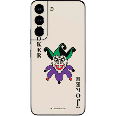 DC Comics The Joker Calling Card Galaxy S22 Skin